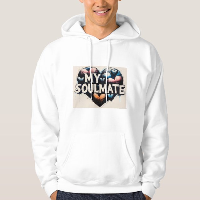 Veste À Capuche Mon Âne Dans Le Coeur (Devant)