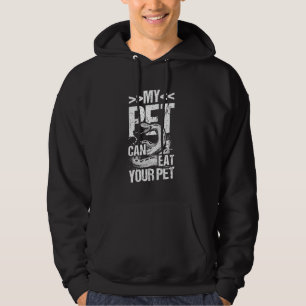 VESTE À CAPUCHE MON ANIMAL DE COMPAGNIE PEUT MANGER VOTRE ANIMAL D