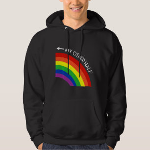 Veste À Capuche Mon autre couple mi-gai Rainbow Pride Cool LGBT A