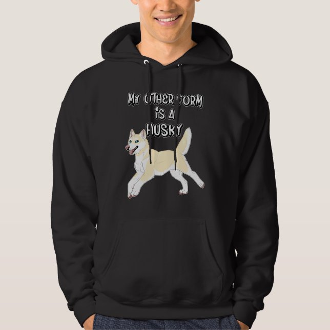 Veste À Capuche Mon Autre Forme Est Un Blond Husky (Devant)