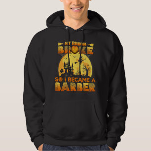 Veste À Capuche Mon Broom S'Est Écrasé Alors Je Suis Devenu Un Bar