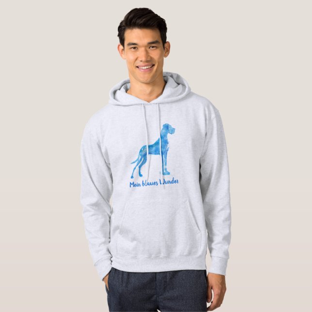 Veste À Capuche Mon chien miracle (Devant entier)