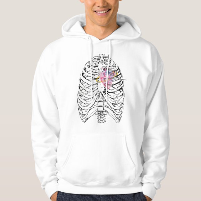 VESTE À CAPUCHE MON CŒUR (Devant)