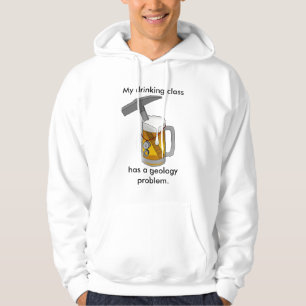 Veste À Capuche Mon cours de boisson a un problème de géologie