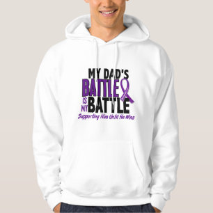 Veste À Capuche Mon de bataille Cancer pancréatique de papa trop