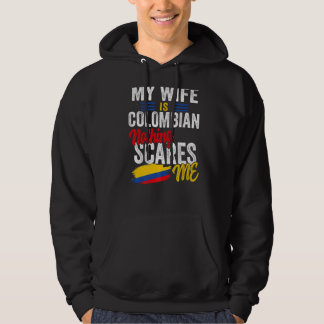 Veste À Capuche Mon épouse est Colombienne Colombie Patrimoine Rac
