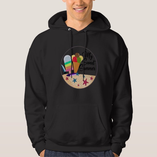 Veste À Capuche Mon été doux (Devant)