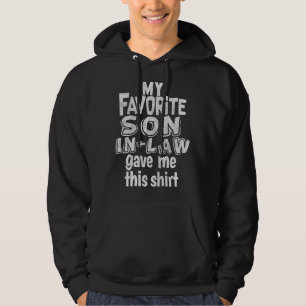 Veste À Capuche Mon Fils Favori En Droit M'A Donné Ceci Pour Maman