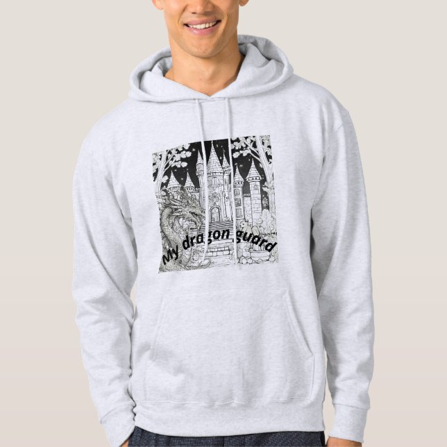 Veste À Capuche Mon garde de dragon (Devant)