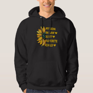 Veste À Capuche Mon gendre est mon enfant préféré Famille Sunflowe