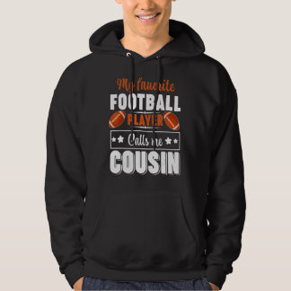 Veste À Capuche Mon Joueur De Football Préféré M'Appelle Cousin Mi