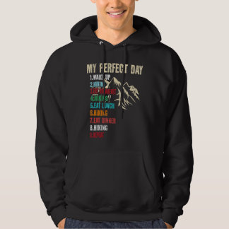 Veste À Capuche Mon jour parfait Randonnée d'embarcation de bureau