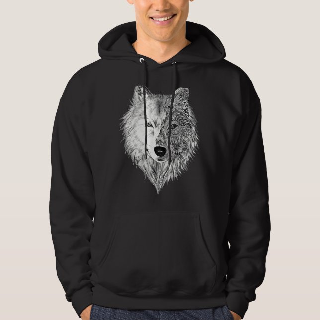 Veste À Capuche Mon loup (Devant)