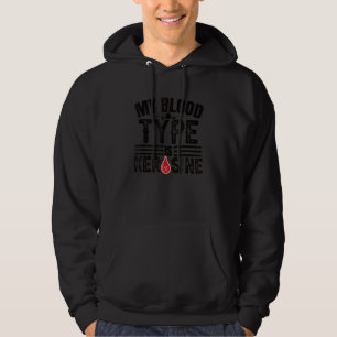Veste À Capuche Mon Type De Sang Est Kersone Ingénieur Avion Avion