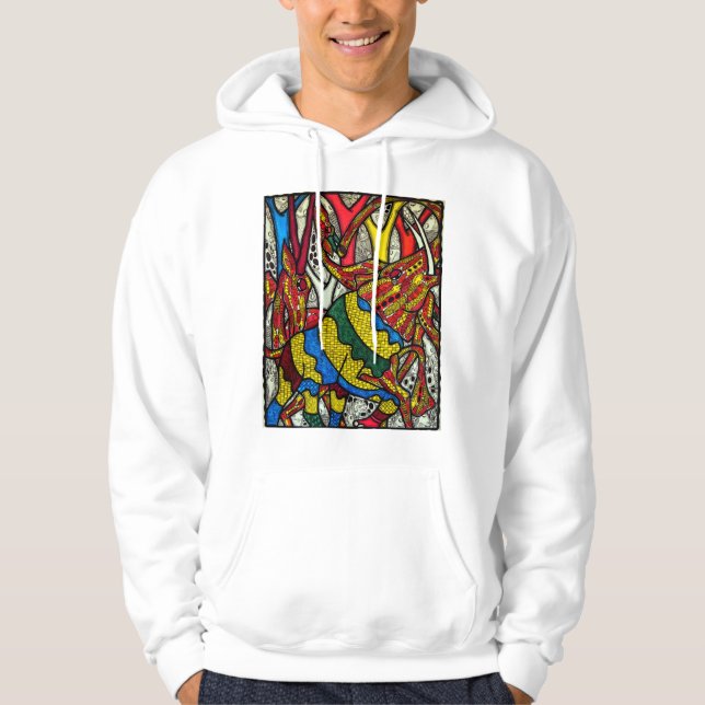 Veste À Capuche Monde d'éléphant (Devant)