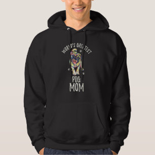 Veste À Capuche Monde S Meilleur Carlin Chien Maman Drôle Pugdog M