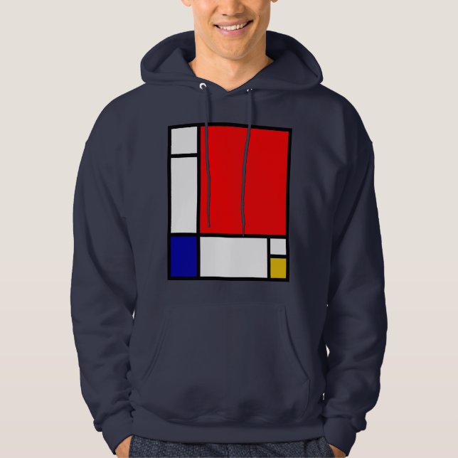 Veste À Capuche Mondrian 1 (Devant)