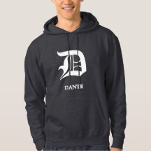 Monogramme gothique personnalisé en lettre gothiqu