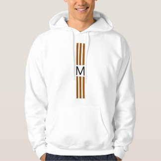 Veste À Capuche Monogrammes Brown modernes