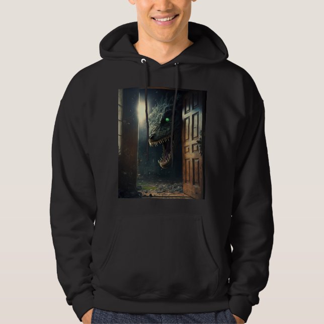 Veste À Capuche Monstres lurk (Devant)