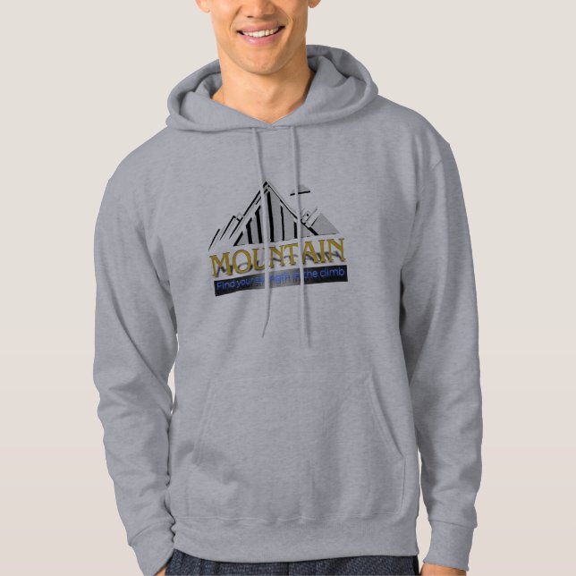 Veste À Capuche Montagne (Devant)