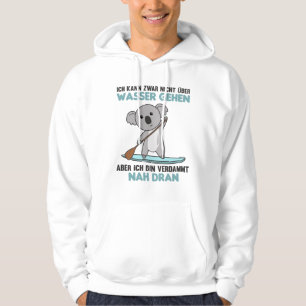 Veste À Capuche Montez À La Pagaie Avec Koala Funny Paddling