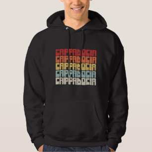Veste À Capuche Montgolfière - Rétro Vintage Turquie Cappadoce