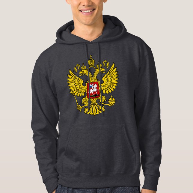 Veste À Capuche Montrez vos couleurs - Russie (Devant)