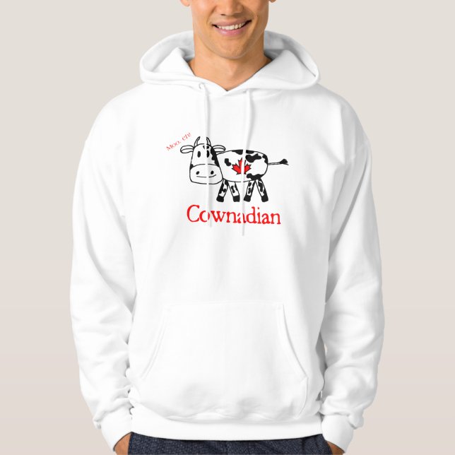 Veste À Capuche Moo, Eh Chemise (Devant)