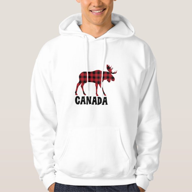 Veste À Capuche Moose canadienne (Devant)