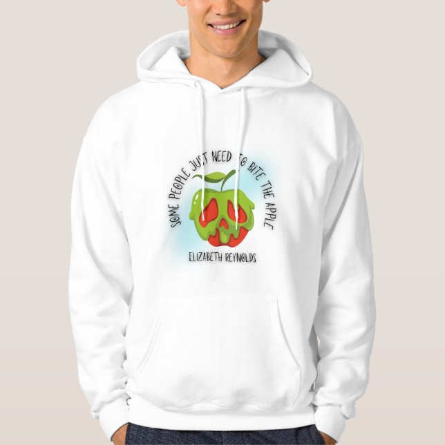 Veste À Capuche Mordre le maillot Apple (Devant)