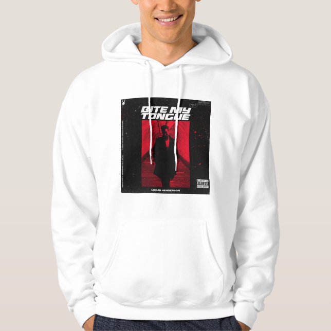 Veste À Capuche mordre ma langue (Devant)