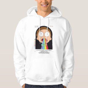 Veste À Capuche Morty Goodbye Moonmen Citation Graphique