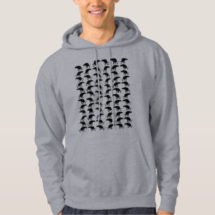 Veste À Capuche Motif de chien de balai