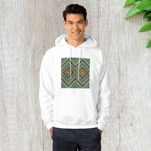 Veste À Capuche Motif géométrique tribal Boho Ethnic Aztec