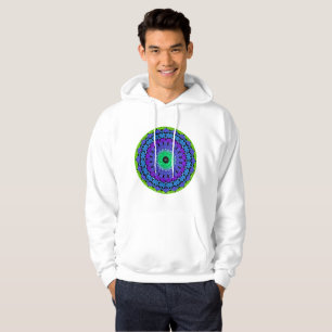 Veste À Capuche Motifs circulaires vibrants Motifs colorés pointil