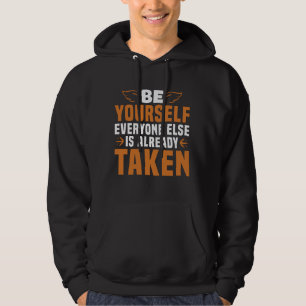 Veste À Capuche Motivation - Soyez vous-même