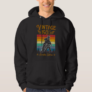 Veste À Capuche Moto 87e anniversaire Hommes Vintage 1935 Biker Mo