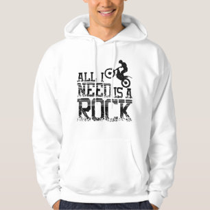 Veste À Capuche Moto d'essai Rock