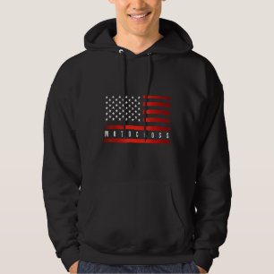 Veste À Capuche Motocross American Flag Dirt Track Racing