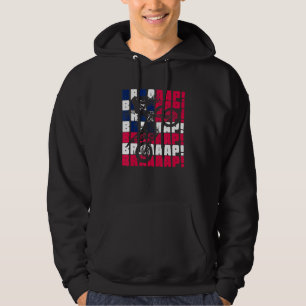 Veste À Capuche Motocross - Drapeau Américain - Vélo Dirt