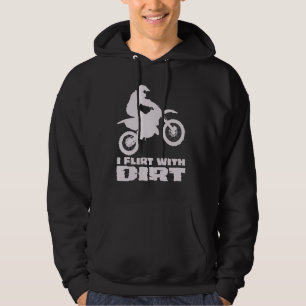 Veste À Capuche Motocross Je Flirte Avec Les Hommes Simples Femmes