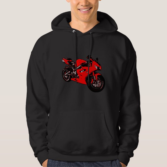 Veste À Capuche Motorcycle (Devant)