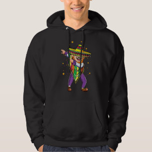 Veste À Capuche Moustache Dabbing Mexique Mexique heureux Cinco De