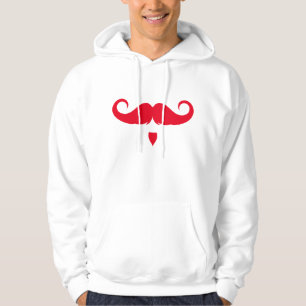 Veste À Capuche Moustache guidon personnalisable