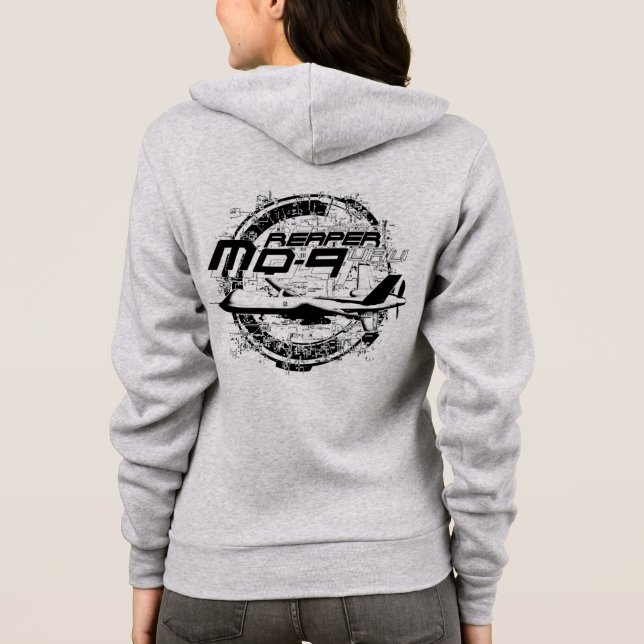 VESTE À CAPUCHE MQ-9 (Dos)