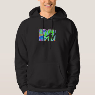 Veste À Capuche MTV Music Television Retro 80's Spring Break Colla