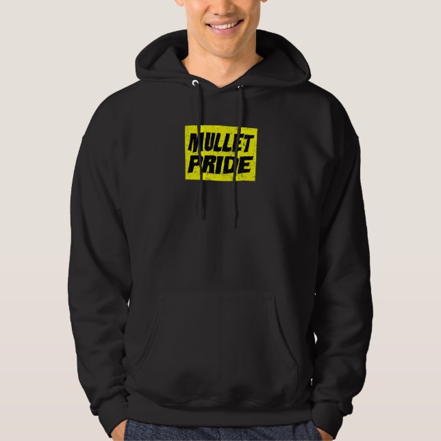Veste À Capuche Mullet Pride Redneck Mullet (Devant)