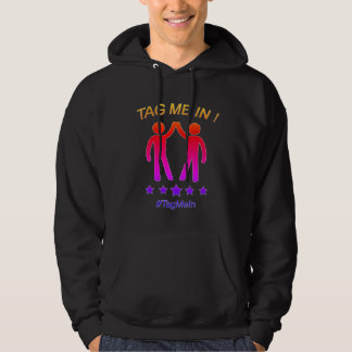 Veste À Capuche Multi-Étiquette je dedans !