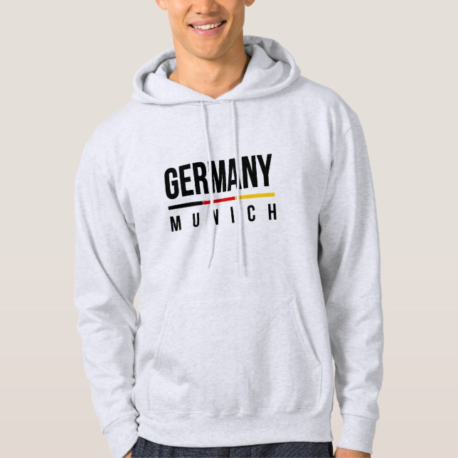Veste À Capuche Munich Allemagne (Devant)